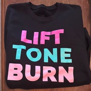 Black Pure Barre LTB Sweatshirt